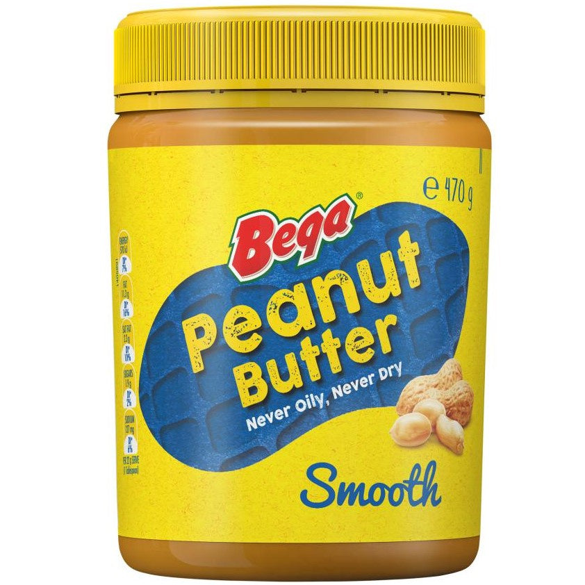 Bega Smooth Peanut Butter 470g