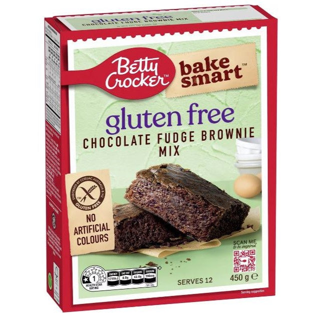 Betty Crocker Gluten Free Chocolate Fudge Brownie Mix 450g