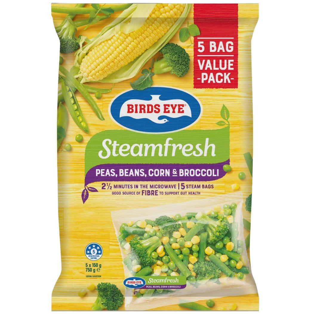 Birds Eye Steamfresh Mixed Vegetables 750g