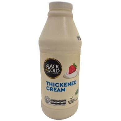 Black & Gold Thickened Cream 600ml