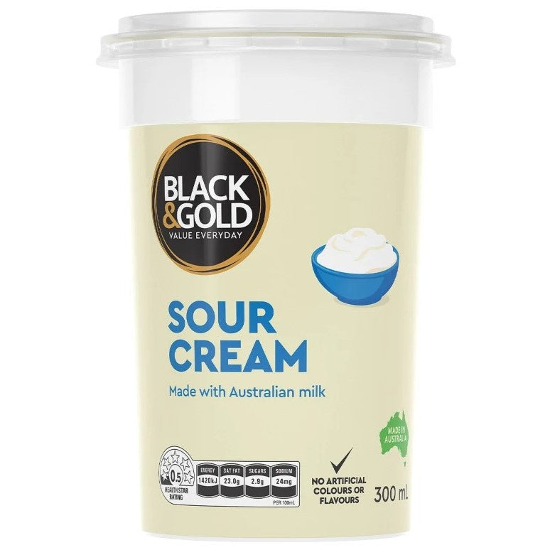 Black & Gold Sour Cream 300ml