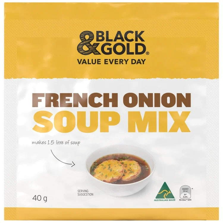 Black and Gold French Onion Soup 40g