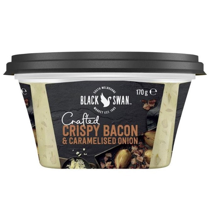 Black Swan Crafted Crispy Bacon & Caramelised Onion 170g