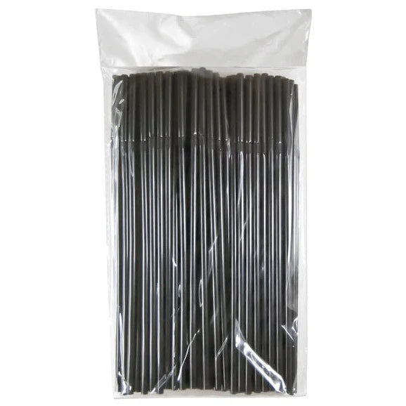 Black Straws 100pk