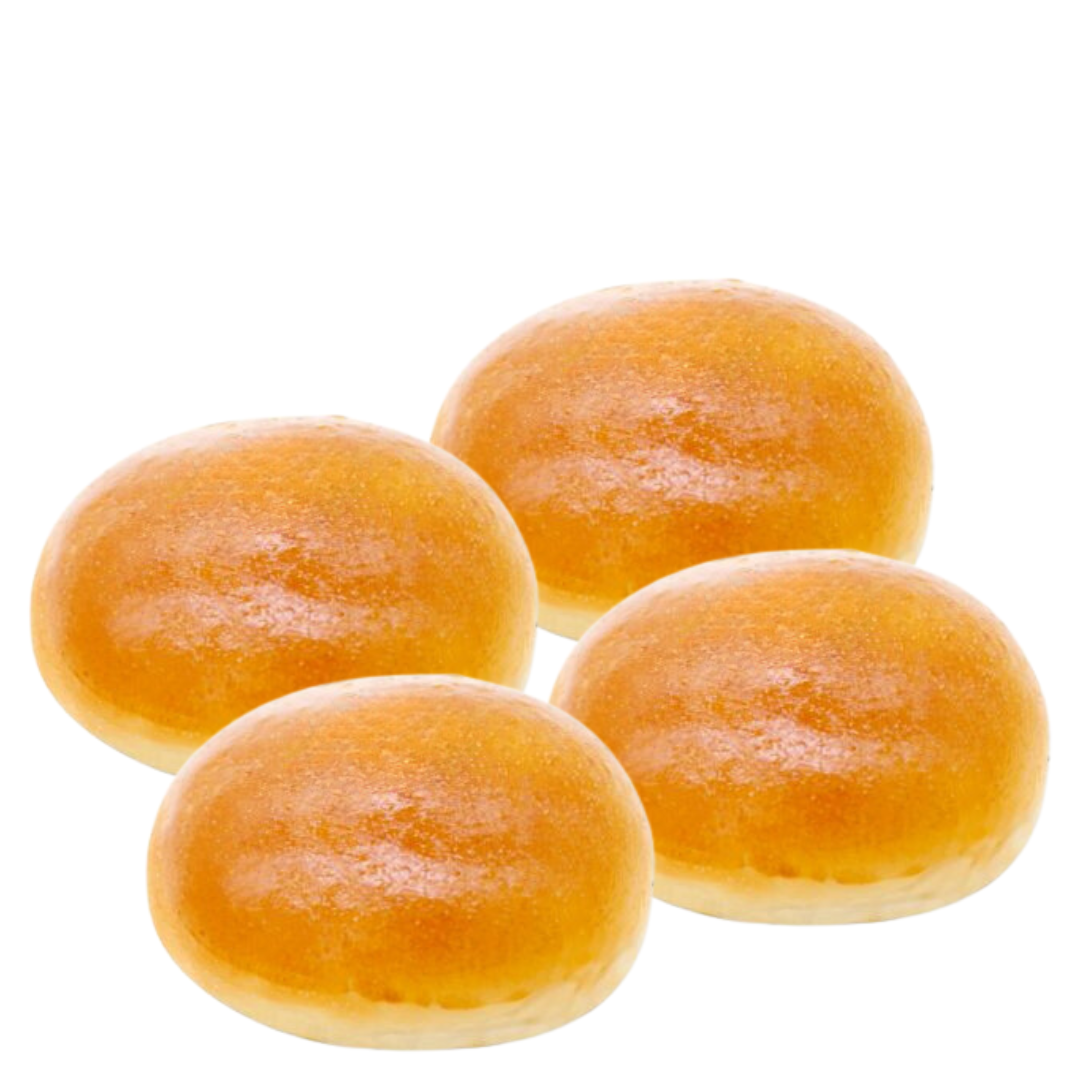 Large Brioche Burger Roll - 4 Pk