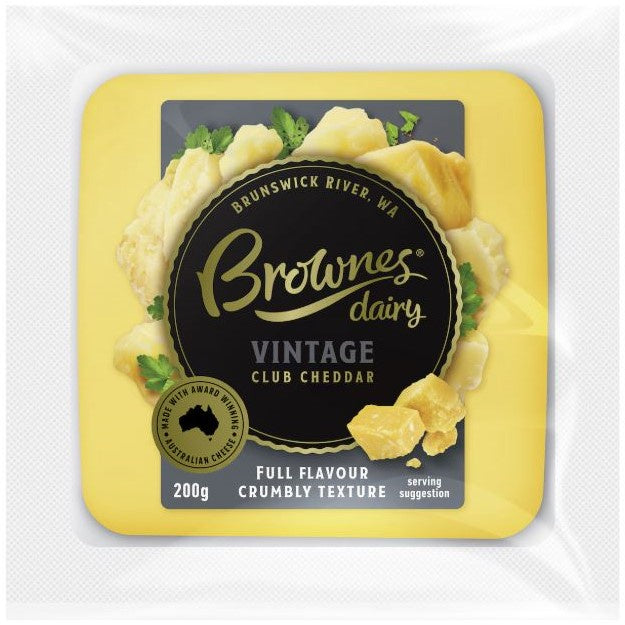 Brownes Vintage Cheddar 200g