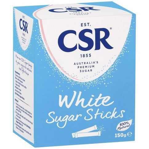 CSR White Sugar Premium Sticks 150g