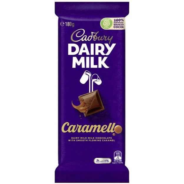 Cadbury Chocolate Block Caramello 180g