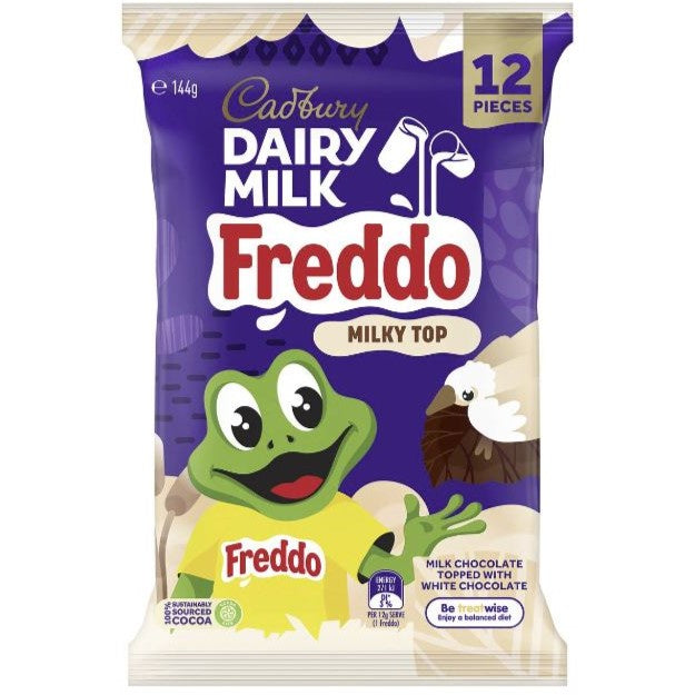 Cadbury Freddo Milky Top Share Pack 144g