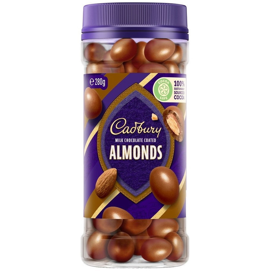 Cadbury Milk Chocolate Coated Almonds 280g