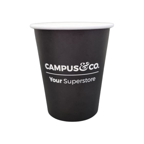 Single Wall Coffee Cup Campus&Co. Eco PLA  Printed 8oz 50/sleeve