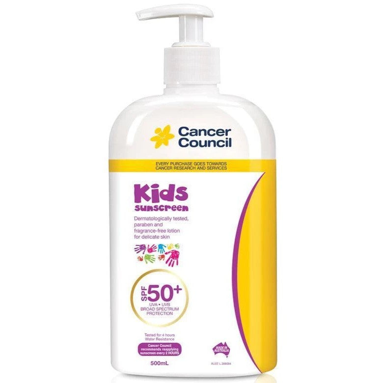 Cancer Council Kid Sunscreen Spf50+ 500ml