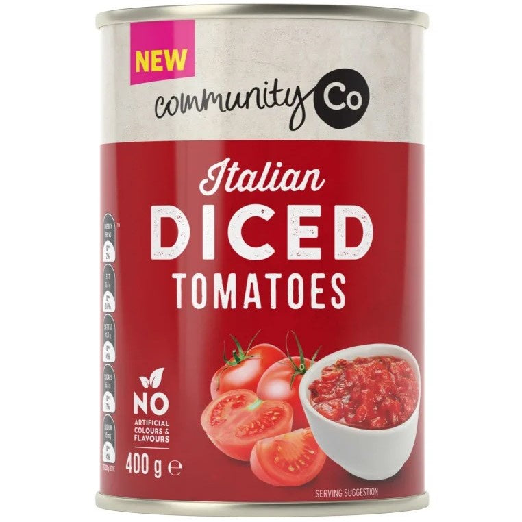 Community Co Diced Tomato 400g