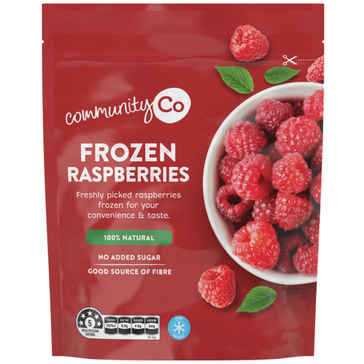 Community Co Frozen Raspberries 500g