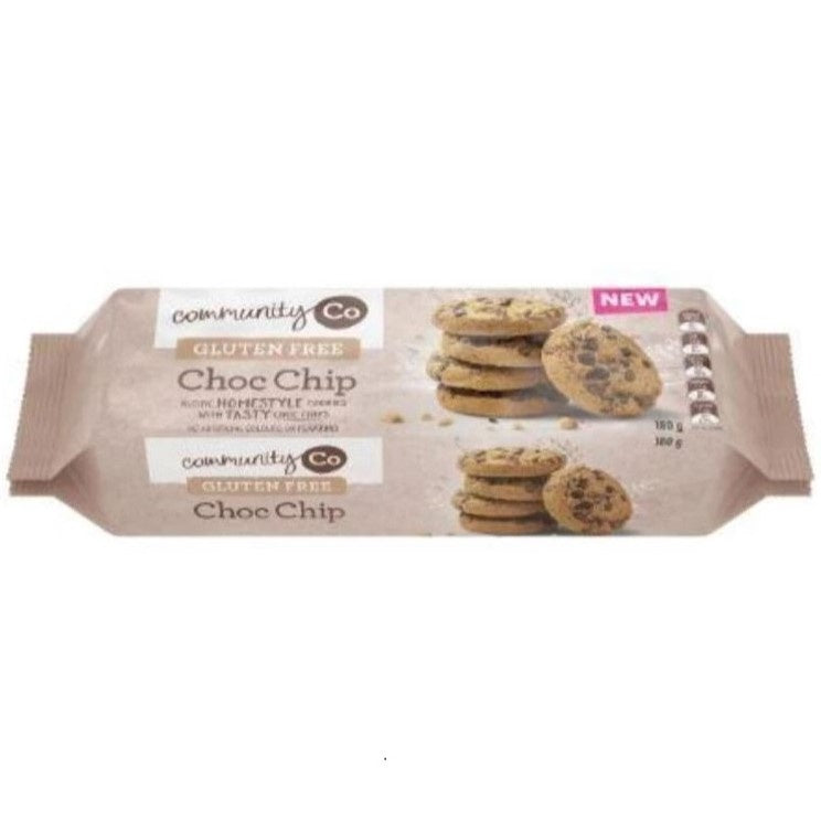 Community Co Gluten Free Choc Chip Cookies 180g