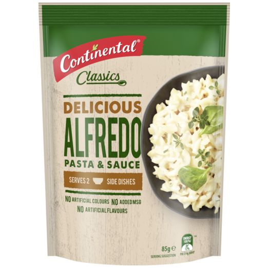 Continental Alfredo Pasta & Sauce  85g