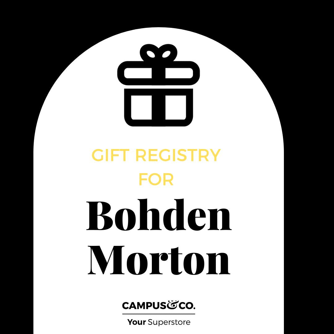 Baby Registry - Bohden Morton