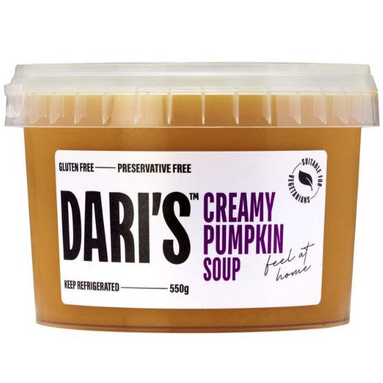 Dari's Creamy Pumpkin Soup 550g