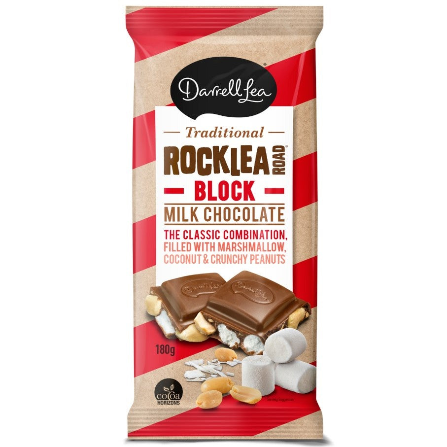 Darrell Lea Rocklea Road Block 180g