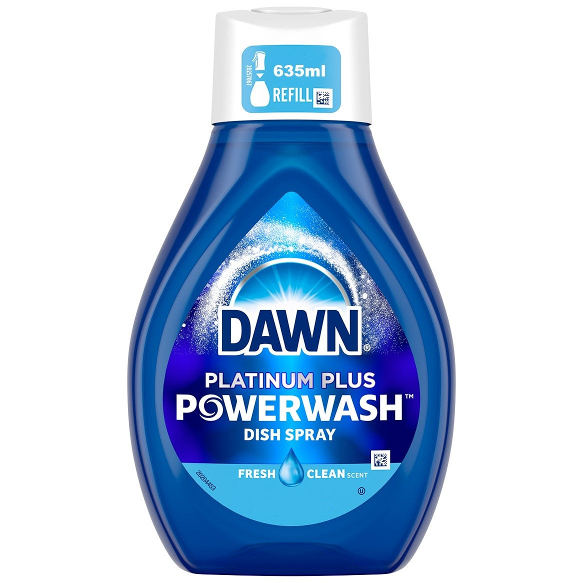 Dawn Ultra Platinum Powerwash Dish Spray Fresh Scent Refill 635ml