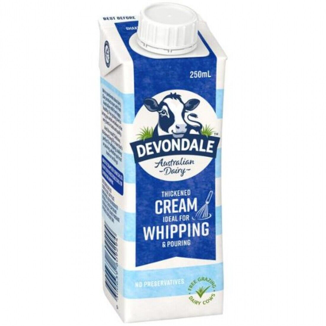 Devondale Long Life Cream 250ml