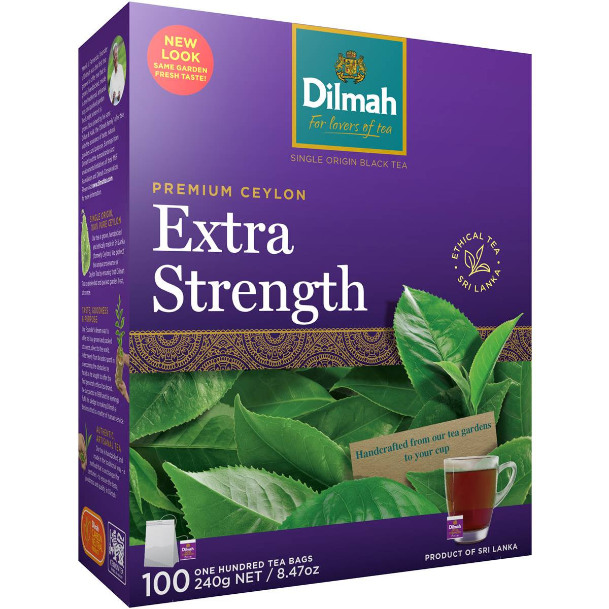 Dilmah Extra Strength Tea Bags 100pk