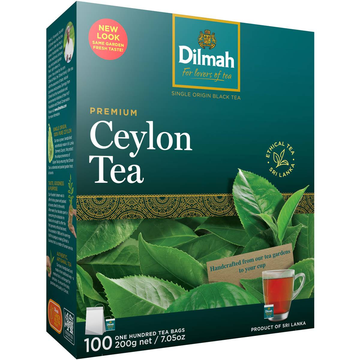 Dilmah Premium Tea Bags 100pk