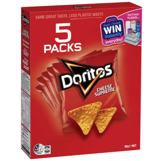 Doritos Cheese Supreme (5pk) 95g