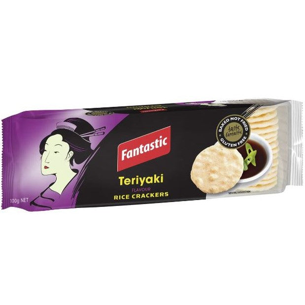 Fantastic Rice Cracker Oriental Teriyaki 100g