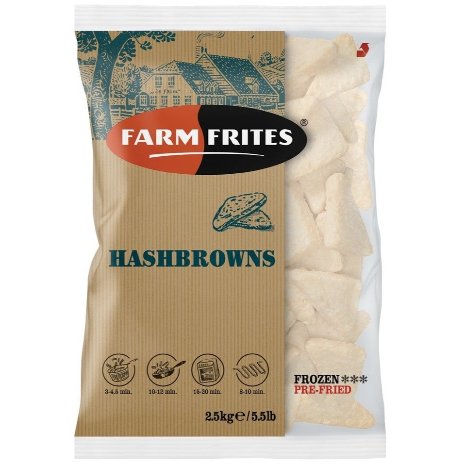 Farm Frites Hash Browns Triangles 1kg