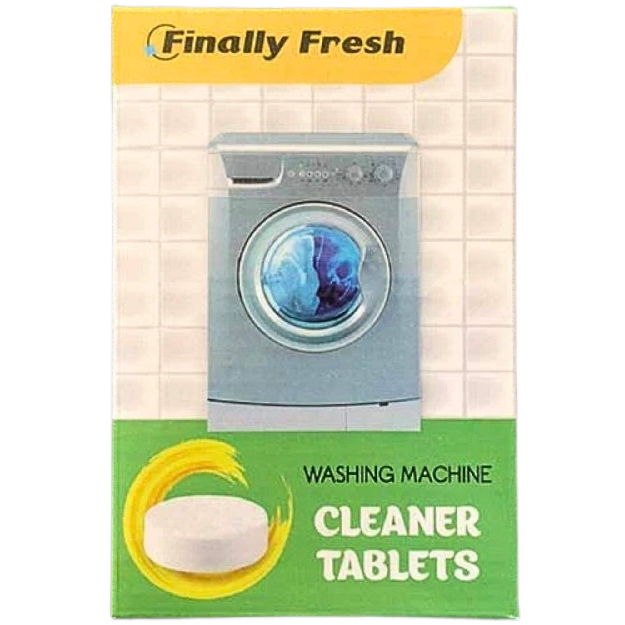 Finally Fresh Washing Machine Cleaner Tablets 6 tablets