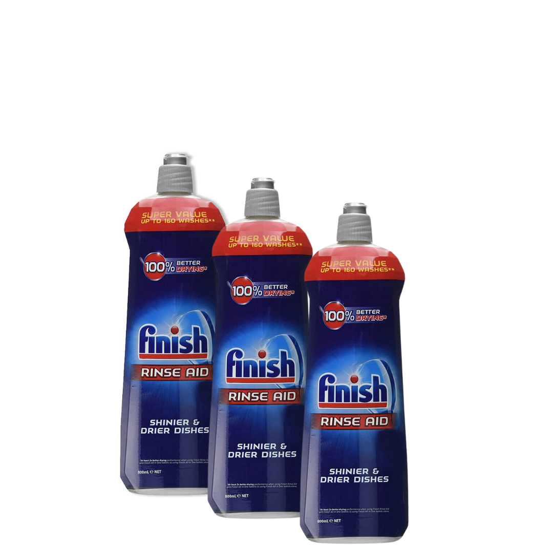 Finish Rinse Aid - BULK 800ml x 3pk