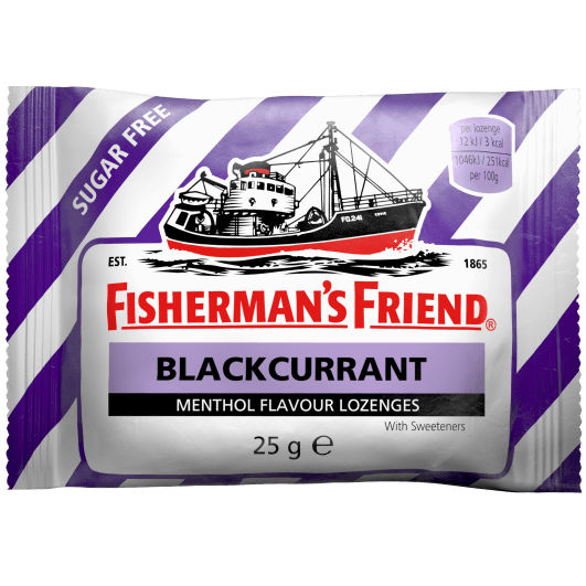 Fisherman's Friends Blackcurrant Sugar Free 25g