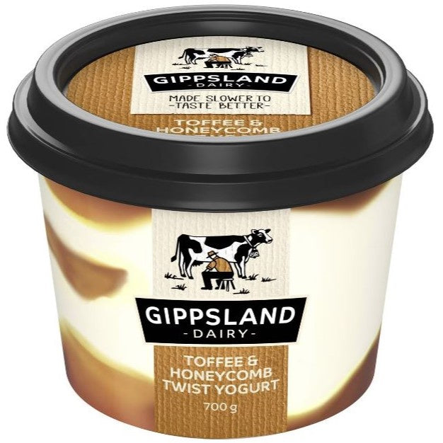 Gippsland Dairy Toffee & Honeycomb Yoghurt  700g