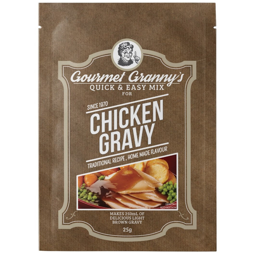 Gourmet Granny's Chicken Gravy Mix 25g