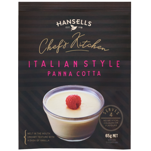 Hansells Chef Kitchen Italian Style Panna Cotta 65g