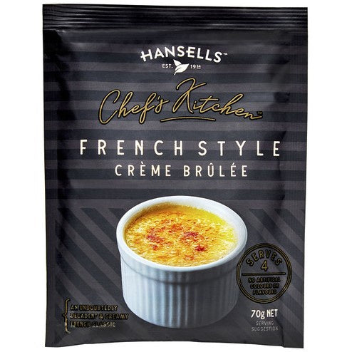 Hansells Chef's Creme Brulee 70g