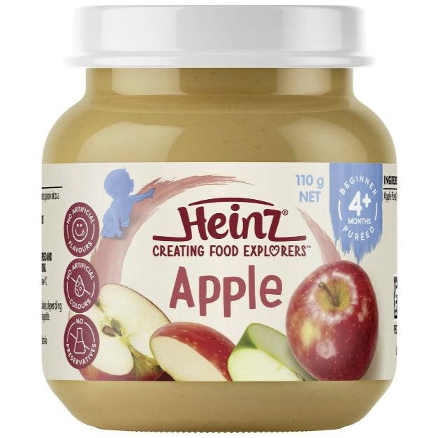 Heinz Baby Food Apple Puree 4+ Months 110g