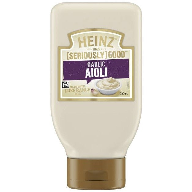 Heinz Garlic Aioli 295ml