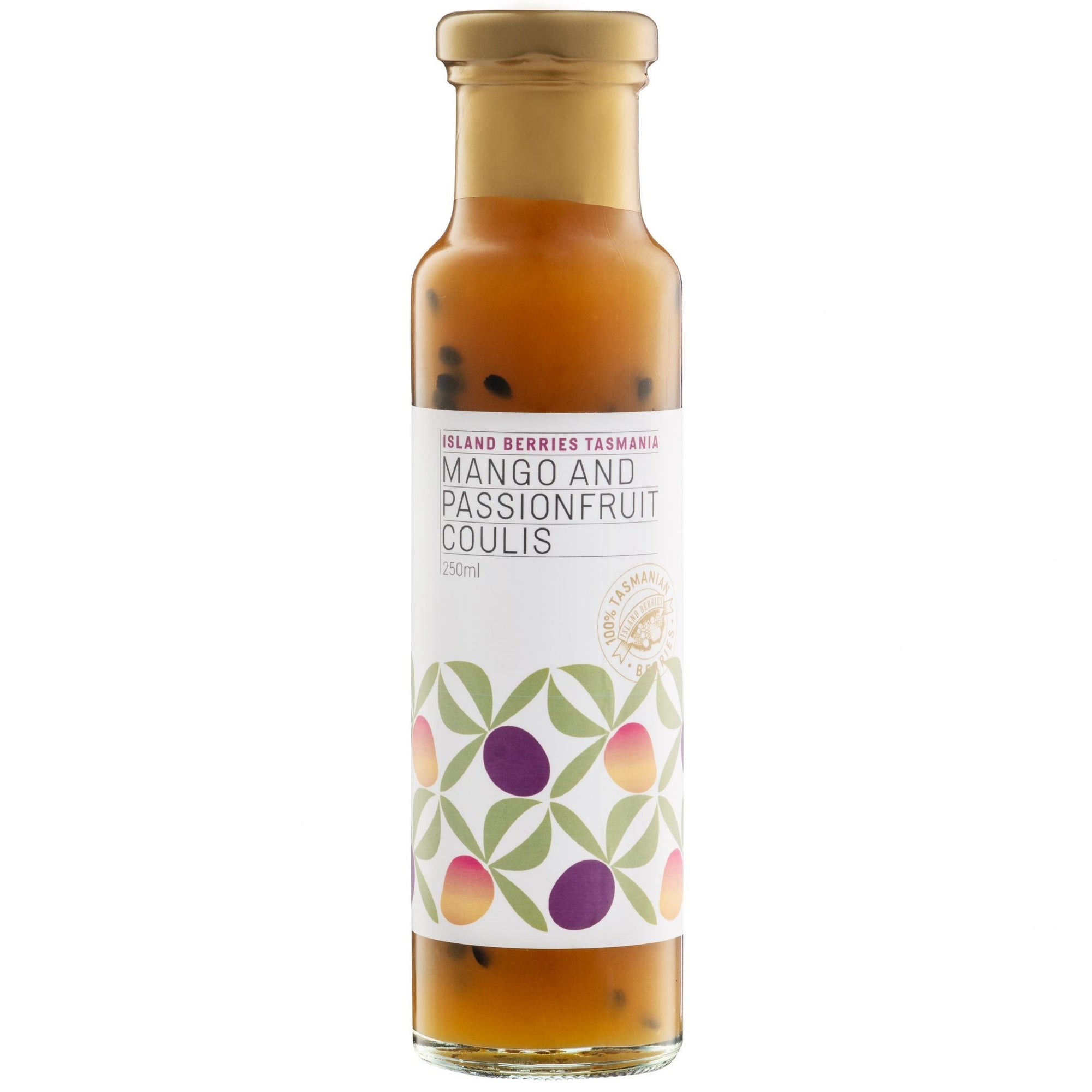 Island Berries Coulis Mango & Passionfruit 250ml