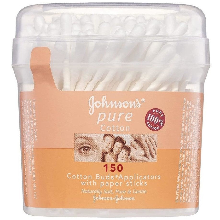 Johnson's Pure Cotton Buds 150pk