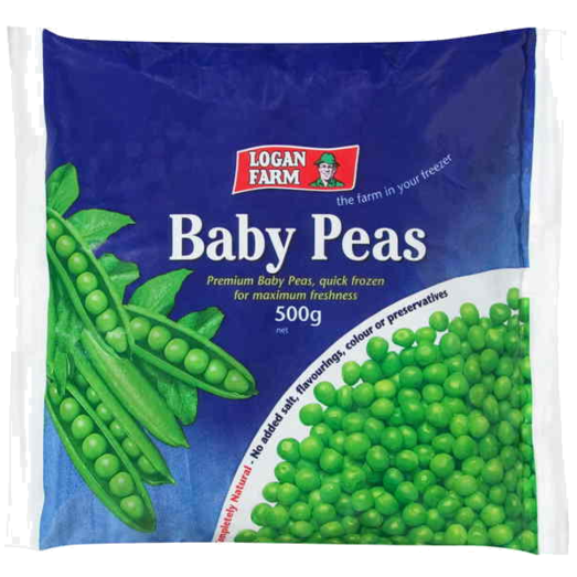 Logan Farm Baby Peas 500g