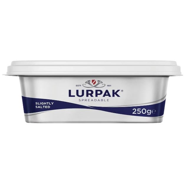 Lurpak Spreadable Butter Salted 250g