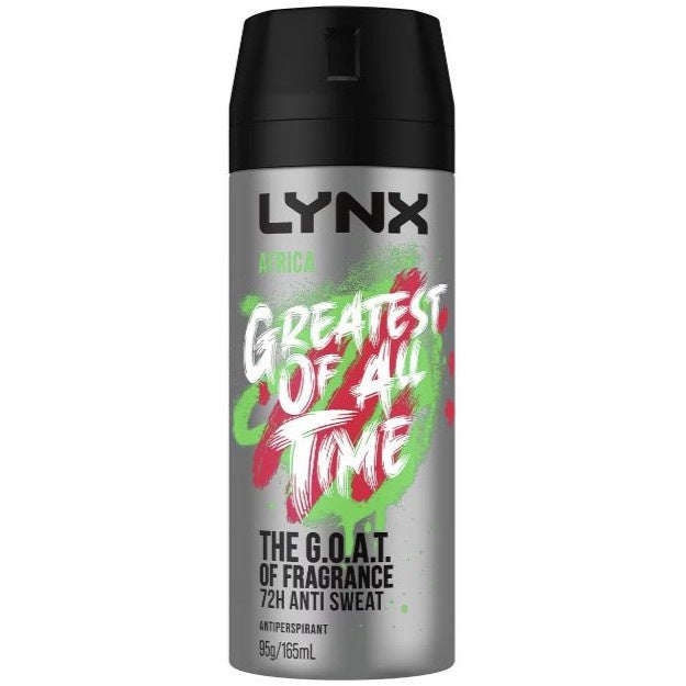 Lynx antiperspirant  Africa g.o.a.t. 165ml