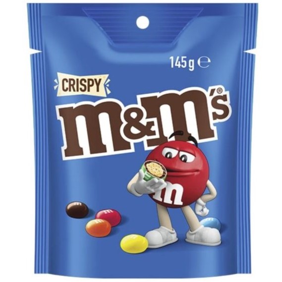 M&M's Crispy Pouch 145g