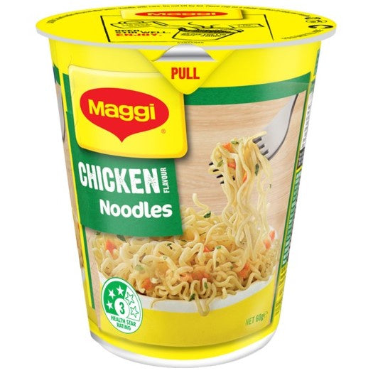 Maggi 2 Minute Noodles Chicken Single Cup 60g