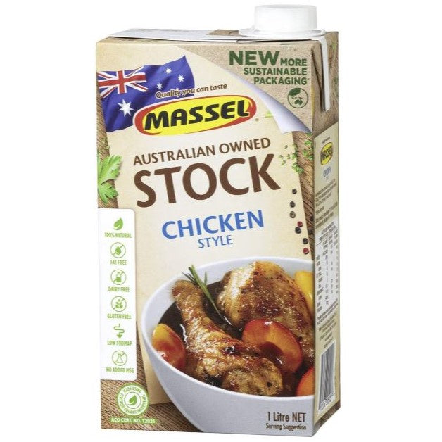 Massel Organic Liquid Stock Chicken Style 1L