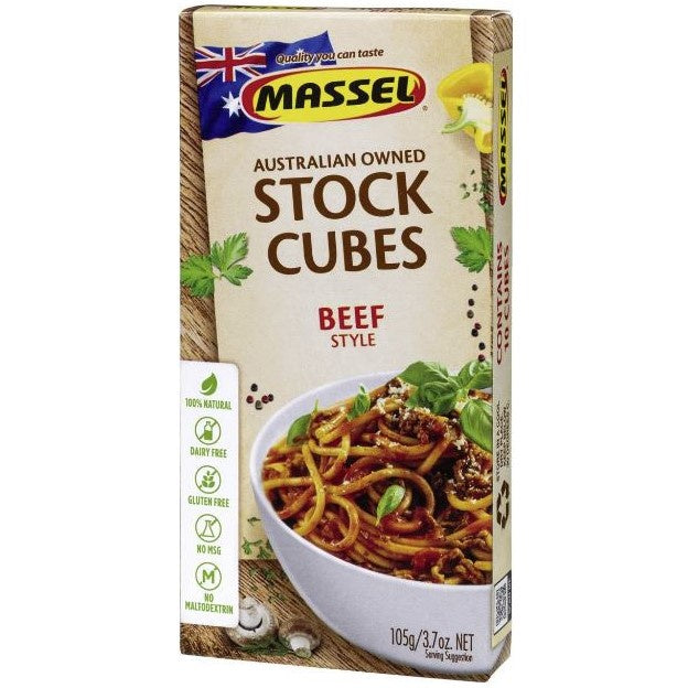 Massel Beef Style Stock Cubes 105g