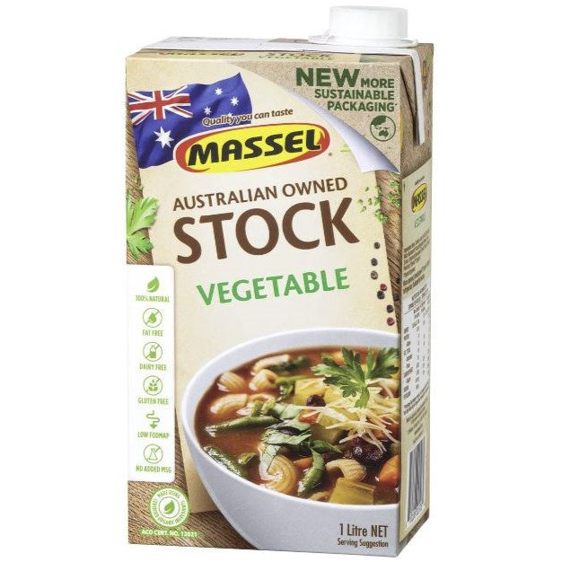 Massel Organic Liquid Stock Vegetable 1L