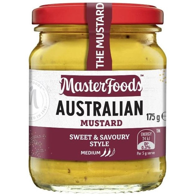 Masterfoods Australian Mustard 175g